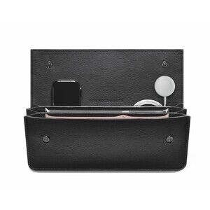 Von Holzhausen Watch Band Pouch For Apple Leather Reinvented Case Vegan Black